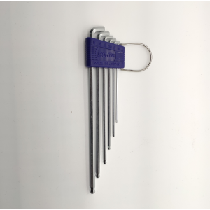 超短頭七件式公制球頭內六角扳手套組(長版)