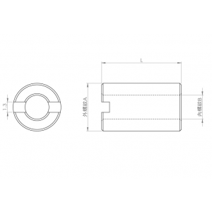 轉換螺絲(外螺紋轉內螺紋)